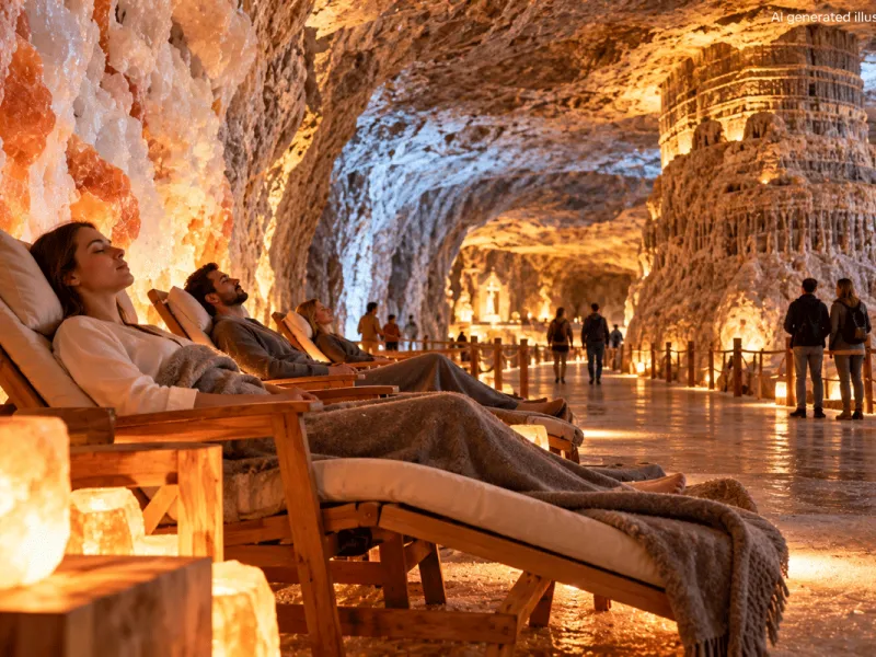 Salt caves emerge as health tourism attractions from Poland to Türkiye