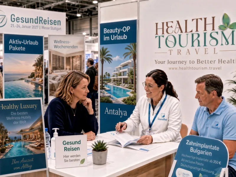 CMT Stuttgart 2027 Goes Global in Health Tourism: GesundReisen Takes the Stage