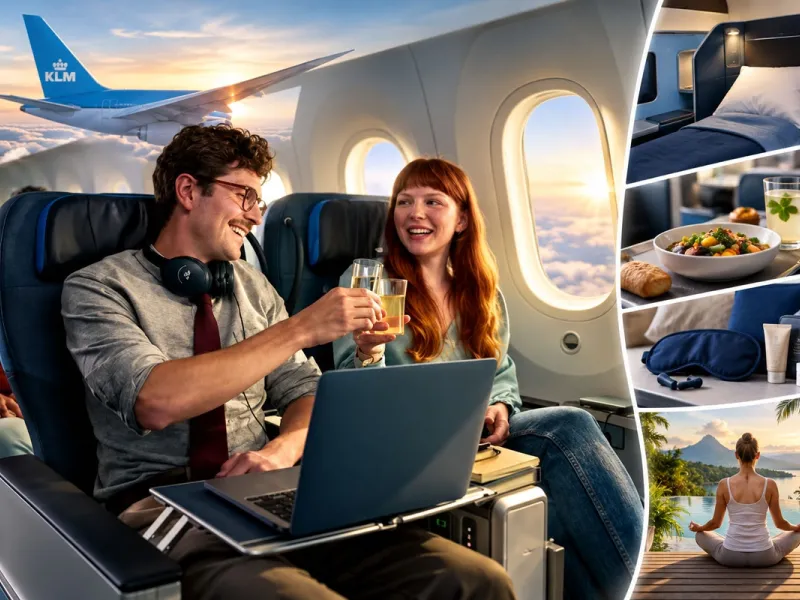 KLM brings wellness-focused travel to its long-haul cabins