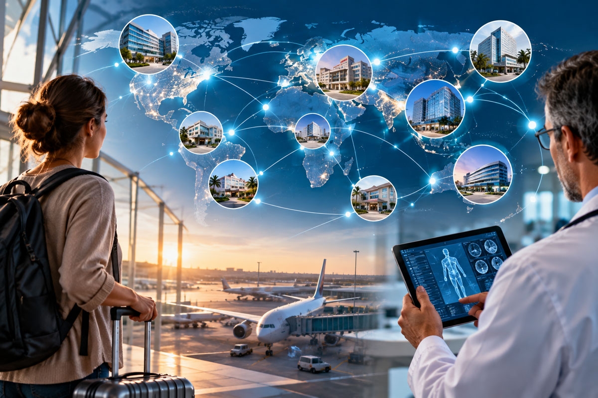 North America and 55-country medical networks move towards integration