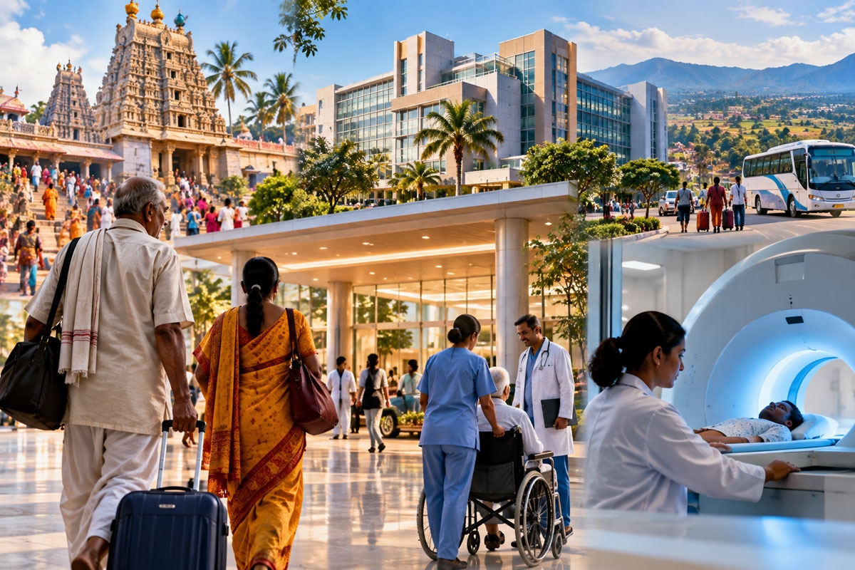 India: Medical travel accounts for 30% of major domestic overnight trips