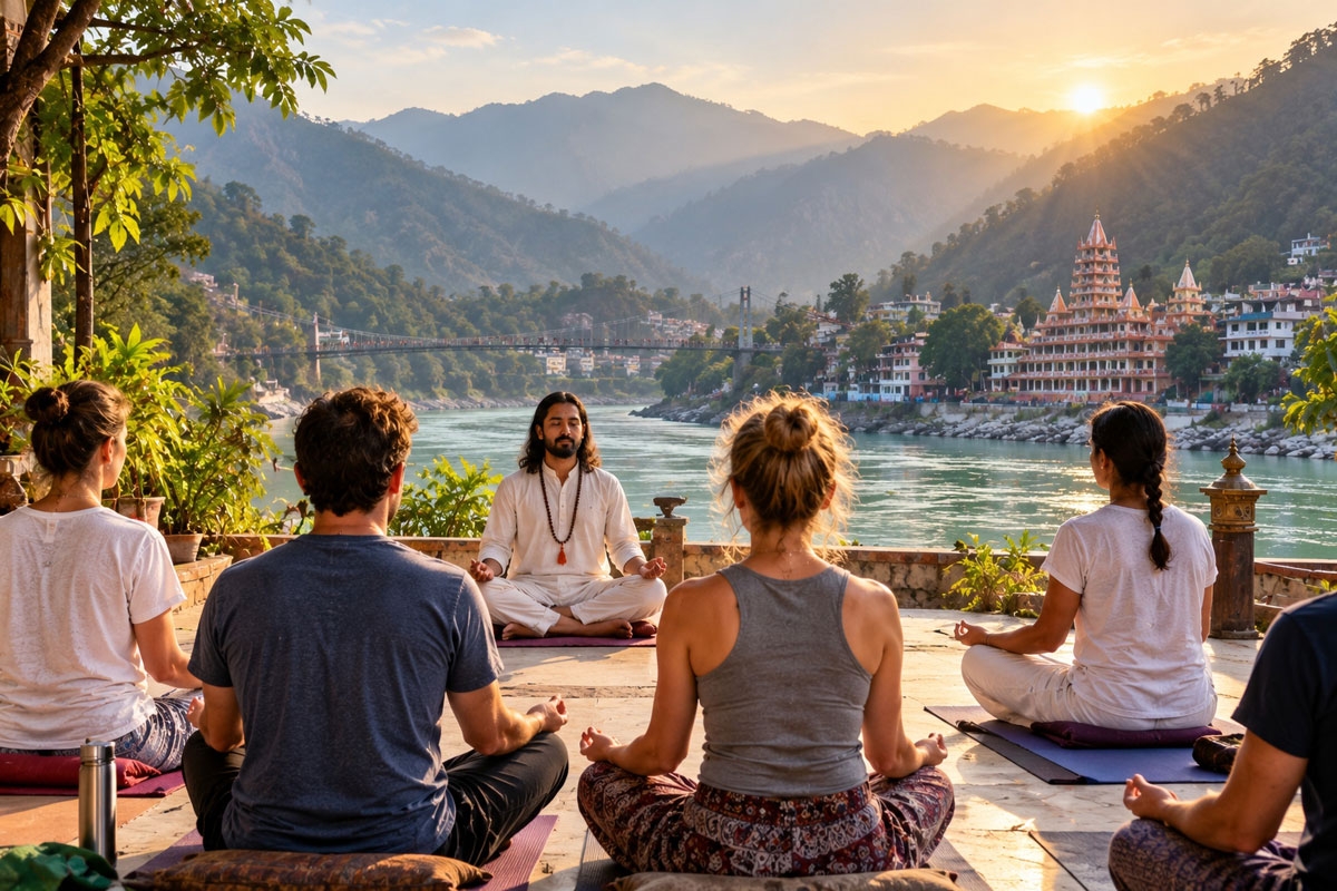 India’s Rishikesh attracts wellness travellers with meditation retreats