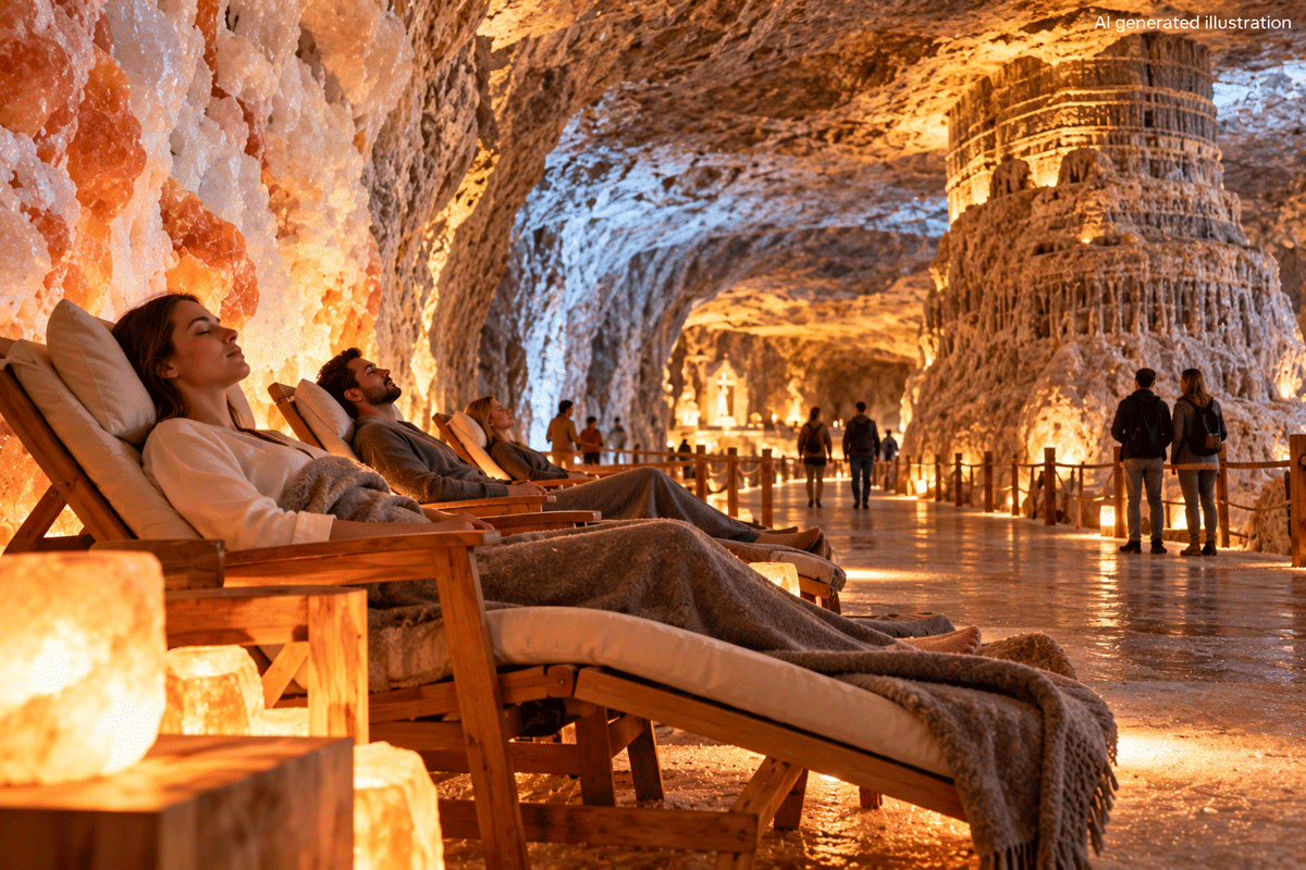 Salt caves emerge as health tourism attractions from Poland to Türkiye