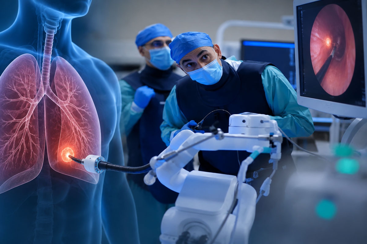 Abu Dhabi introduces robotic bronchoscopy for earlier lung cancer diagnosis