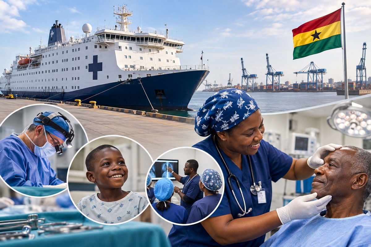 Global Mercy begins surgical program in Ghana