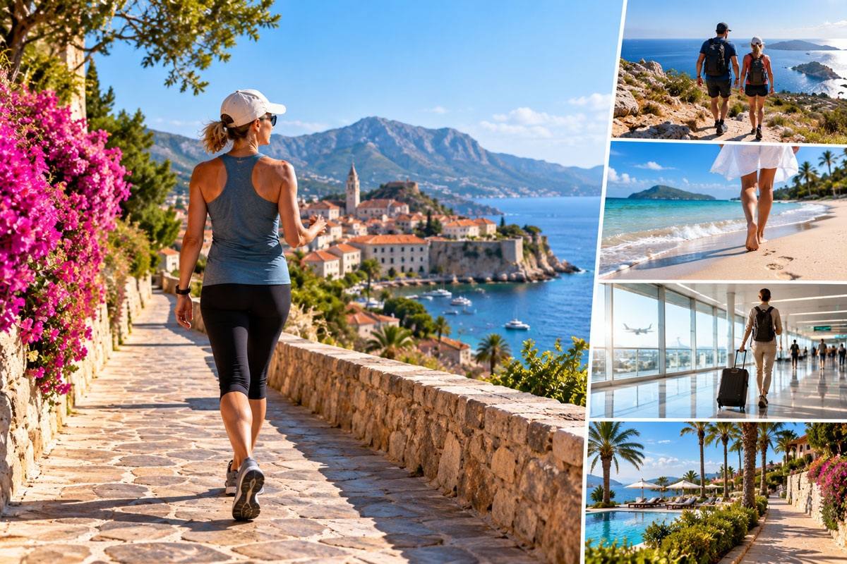 Walking on holiday: Why pace may matter as much as your step count