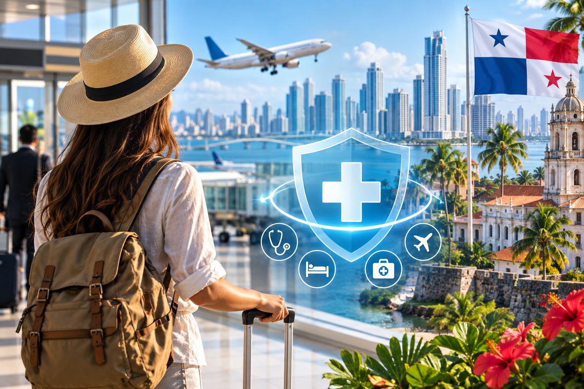 Panama: Free health insurance introduced for international air travellers