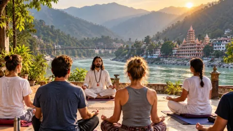India’s Rishikesh attracts wellness travellers with meditation retreats