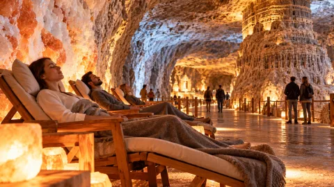 Salt caves emerge as health tourism attractions from Poland to Türkiye