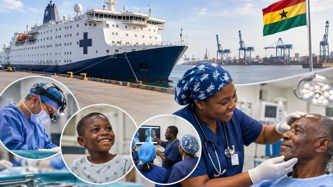 Global Mercy begins surgical program in Ghana