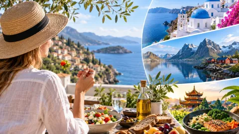 Healthy aging and travel: Study suggests there is no single ideal diet