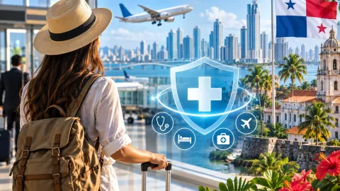 Panama: Free health insurance introduced for international air travellers